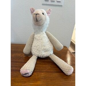 Scentsy Buddy Lenny Lamb Plush Stuffed Animal White Scented Make A Splash Toy